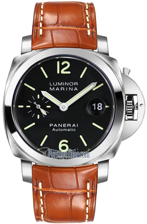 panerai luminor marina automatic 40mm pam00048|Panerai Luminor quaranta 40mm.